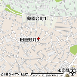 田喜野井荘周辺の地図
