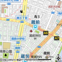 シルバーサポート東京店周辺の地図
