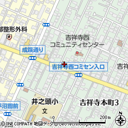 カワサキプラザ吉祥寺周辺の地図