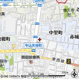 東京都新宿区天神町37周辺の地図