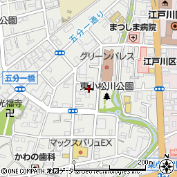 東京都電気工事工業組合江戸川地区本部周辺の地図