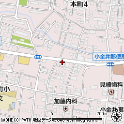 ときわ薬局小金井店周辺の地図