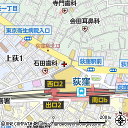 ドトールコーヒーショップ荻窪北口大通り店周辺の地図