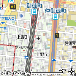 アイセ上野ビル周辺の地図