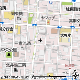 笹田化学工業所周辺の地図