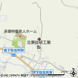 東京都八王子市宮下町周辺の地図