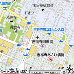 日本堂總卸店　吉祥寺店周辺の地図