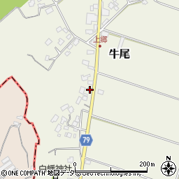 千葉県香取郡多古町牛尾215周辺の地図