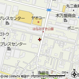 ローソン・スリーエフ市川田尻二丁目店周辺の地図