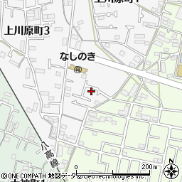 東京都昭島市上川原町1丁目24周辺の地図