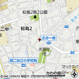 東京都江戸川区松島2丁目18-7周辺の地図