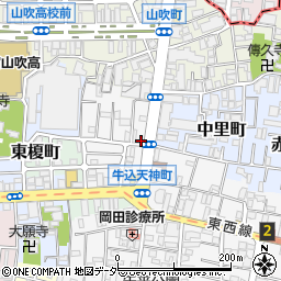東京都新宿区天神町68周辺の地図