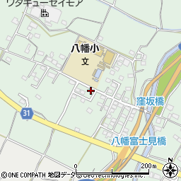 山梨県山梨市北2128-2周辺の地図