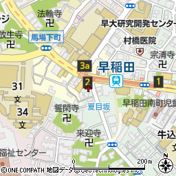 東京都新宿区喜久井町67周辺の地図