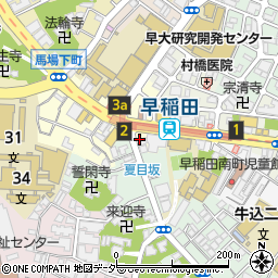東京都新宿区喜久井町1周辺の地図