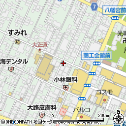 鉄板焼 一鐡 グランデール 吉祥寺周辺の地図