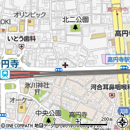 公益社高円寺会館周辺の地図