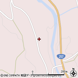 岐阜県中津川市加子母下桑原4503-3周辺の地図