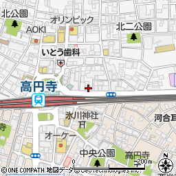 高円寺ビル周辺の地図