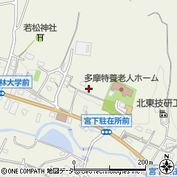 東京都八王子市宮下町367周辺の地図