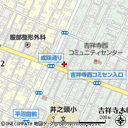 ＨｏｎｄａＣａｒｓ武蔵野吉祥寺店周辺の地図