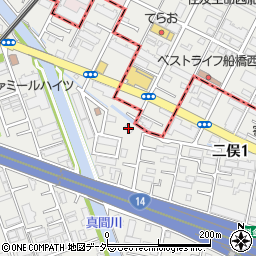 グレース原木周辺の地図