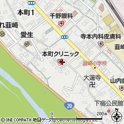 本町クリニック周辺の地図