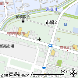 吉野家 船橋市場町店周辺の地図