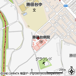 勝田台訪問看護ステーション周辺の地図