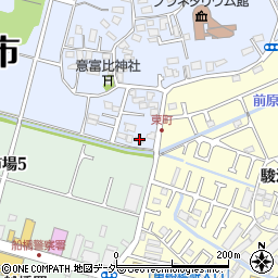 千葉県船橋市東町1-5周辺の地図