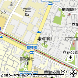 花柳瀧之輔道場周辺の地図