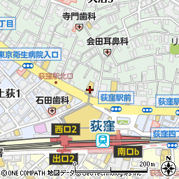 セコム株式会社　東京本部・荻窪支社周辺の地図