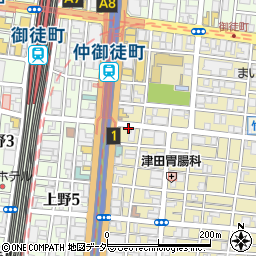 株式会社八広社　業務部周辺の地図
