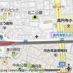 デュオ．スカーラ高円寺周辺の地図