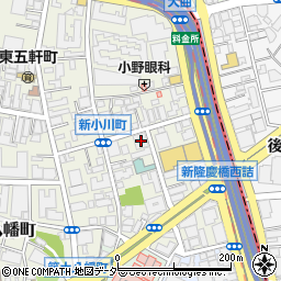ワコービル飯田橋周辺の地図