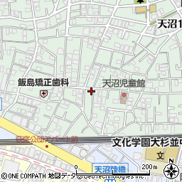 楽々井村周辺の地図