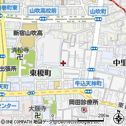 東京都新宿区天神町84周辺の地図