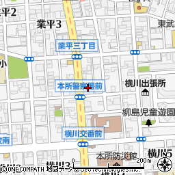 大東京信用組合押上支店周辺の地図