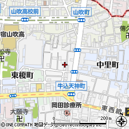 東京都新宿区天神町78周辺の地図