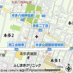 山崎コーポ周辺の地図