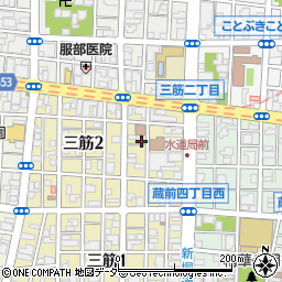 株式会社アソヤ東京店周辺の地図