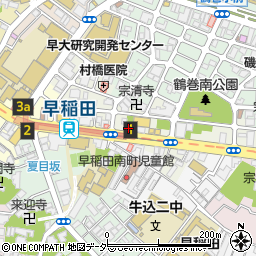 セルシオ早稲田周辺の地図
