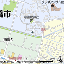 千葉県船橋市東町24-7周辺の地図