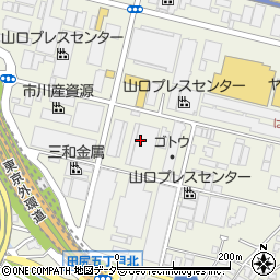 小島電機工業株式会社　市川営業所周辺の地図