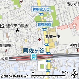 銀座メガネ阿佐ヶ谷店周辺の地図