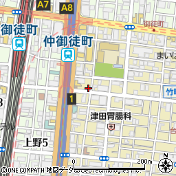 南青山Ｍ’ｓ法律会計事務所　上野支店周辺の地図