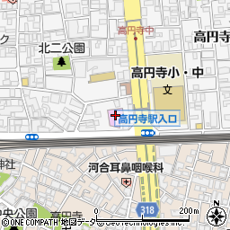 座・高円寺１周辺の地図
