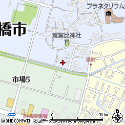 千葉県船橋市東町24周辺の地図
