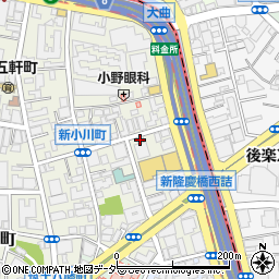 飯田橋プラレールビル周辺の地図