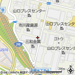 ミライフ株式会社市川店周辺の地図